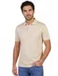 Beige poloshirt Paul & Shark korte mouw 100% katoen
