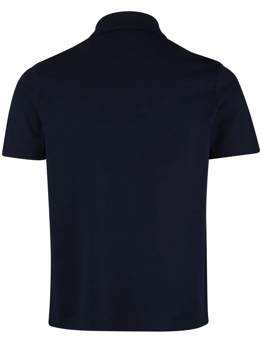 Paul & Shark Polo Donkerblauw effen katoen
