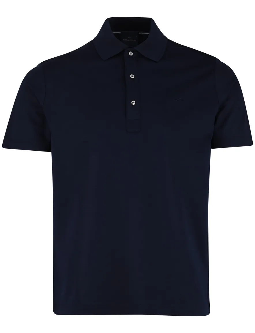 Paul & Shark Polo Donkerblauw effen katoen