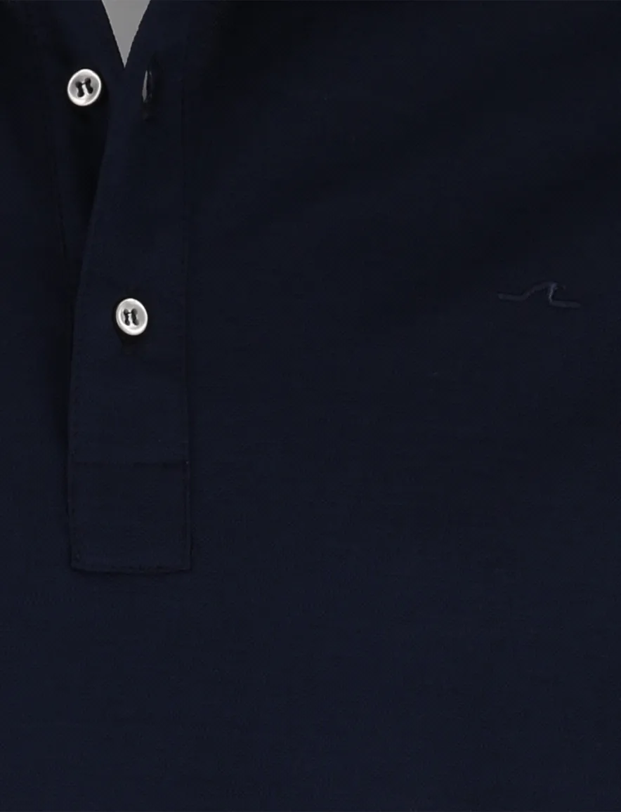 Paul & Shark Polo Donkerblauw effen katoen