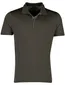 Paul & Shark poloshirt olijfgroen 3 knopen
