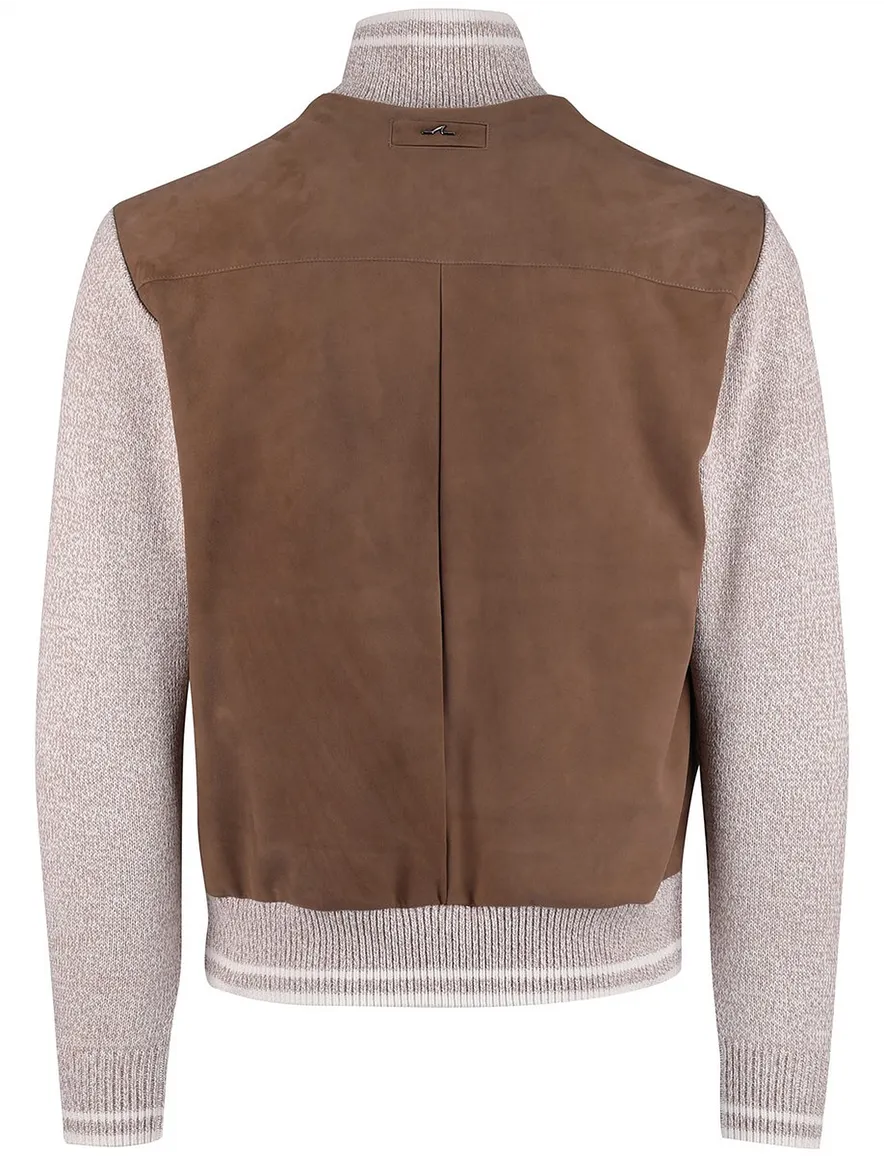 Paul & Shark vest beige katoen wijde fit