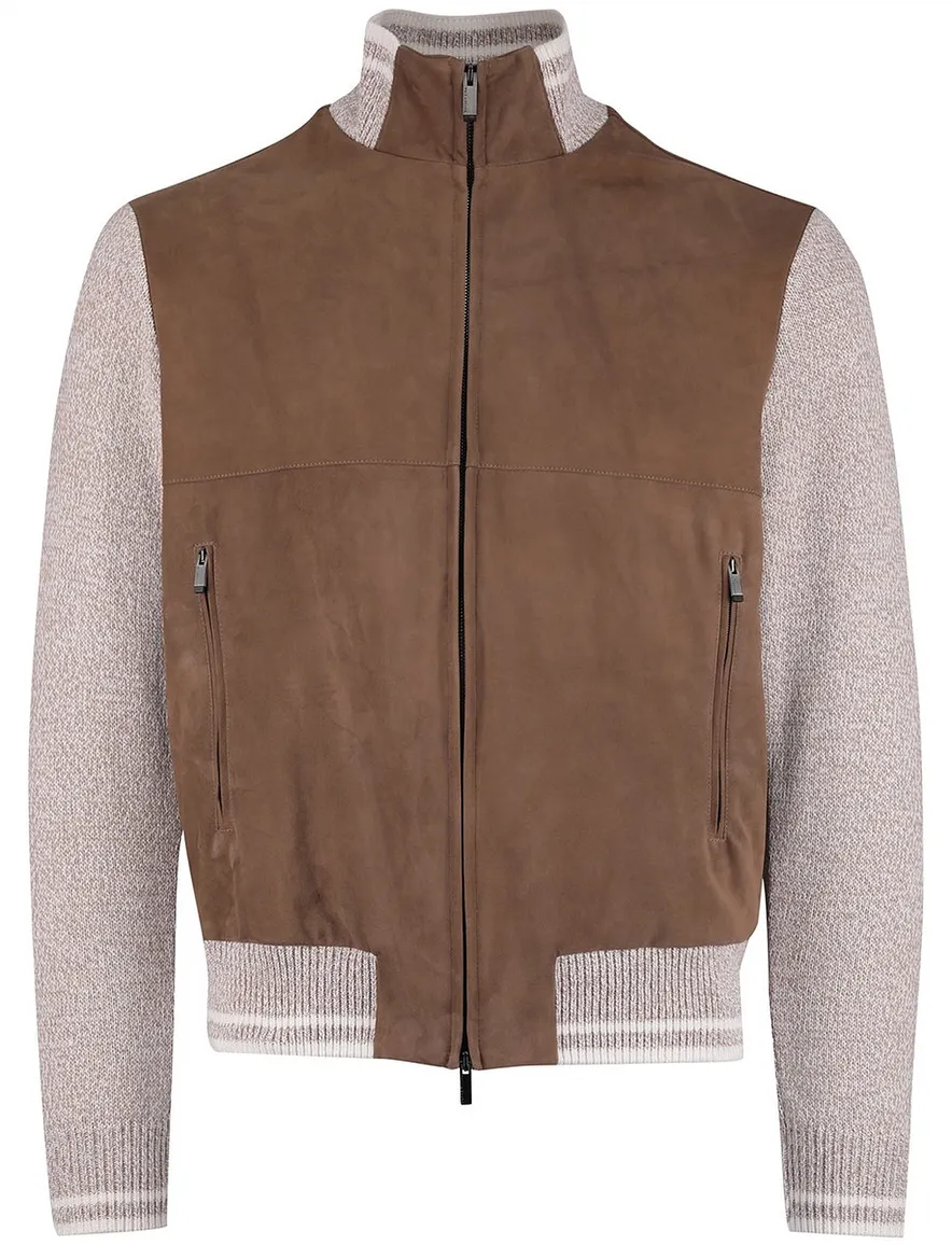 Paul & Shark vest beige katoen wijde fit