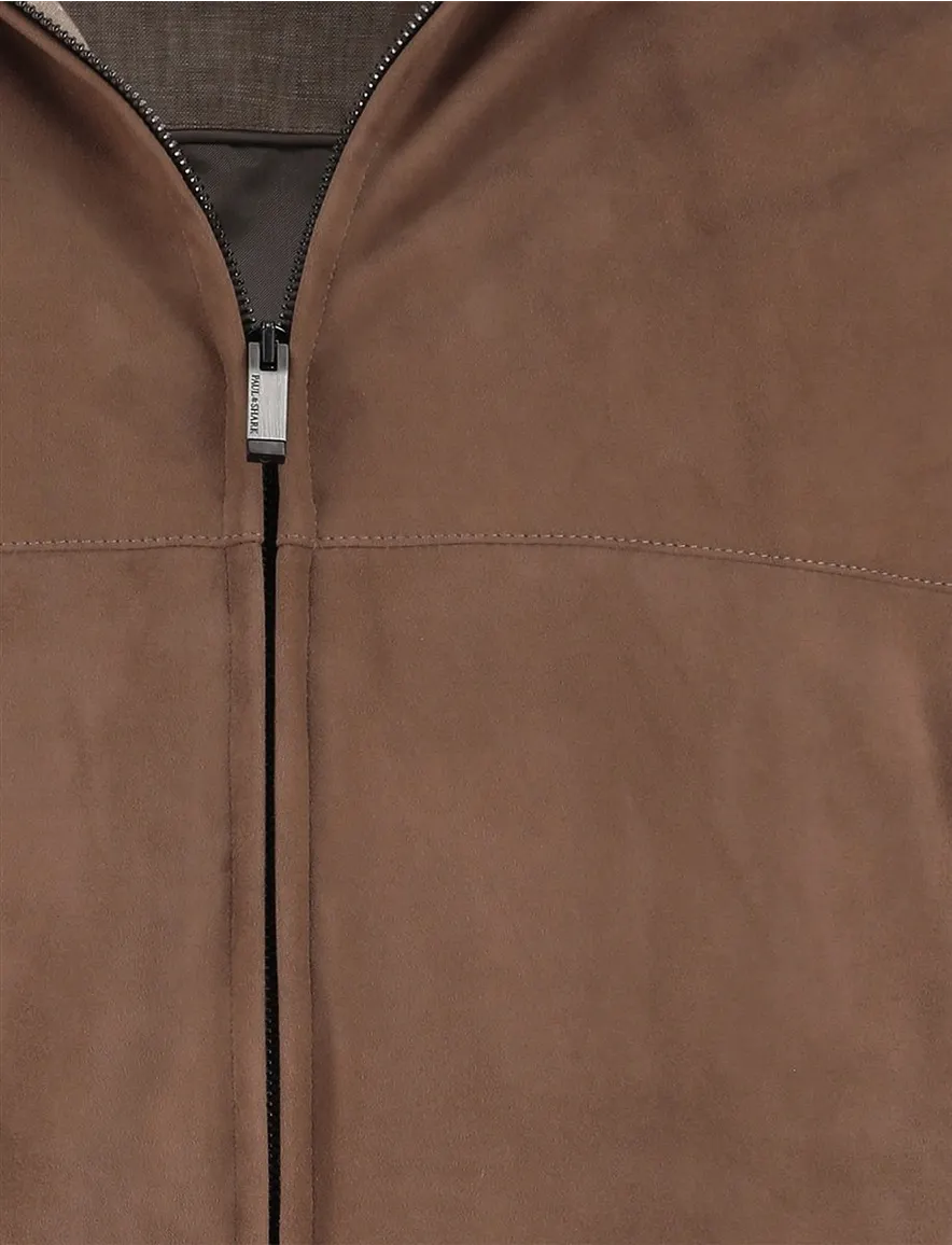 Paul & Shark vest beige katoen wijde fit