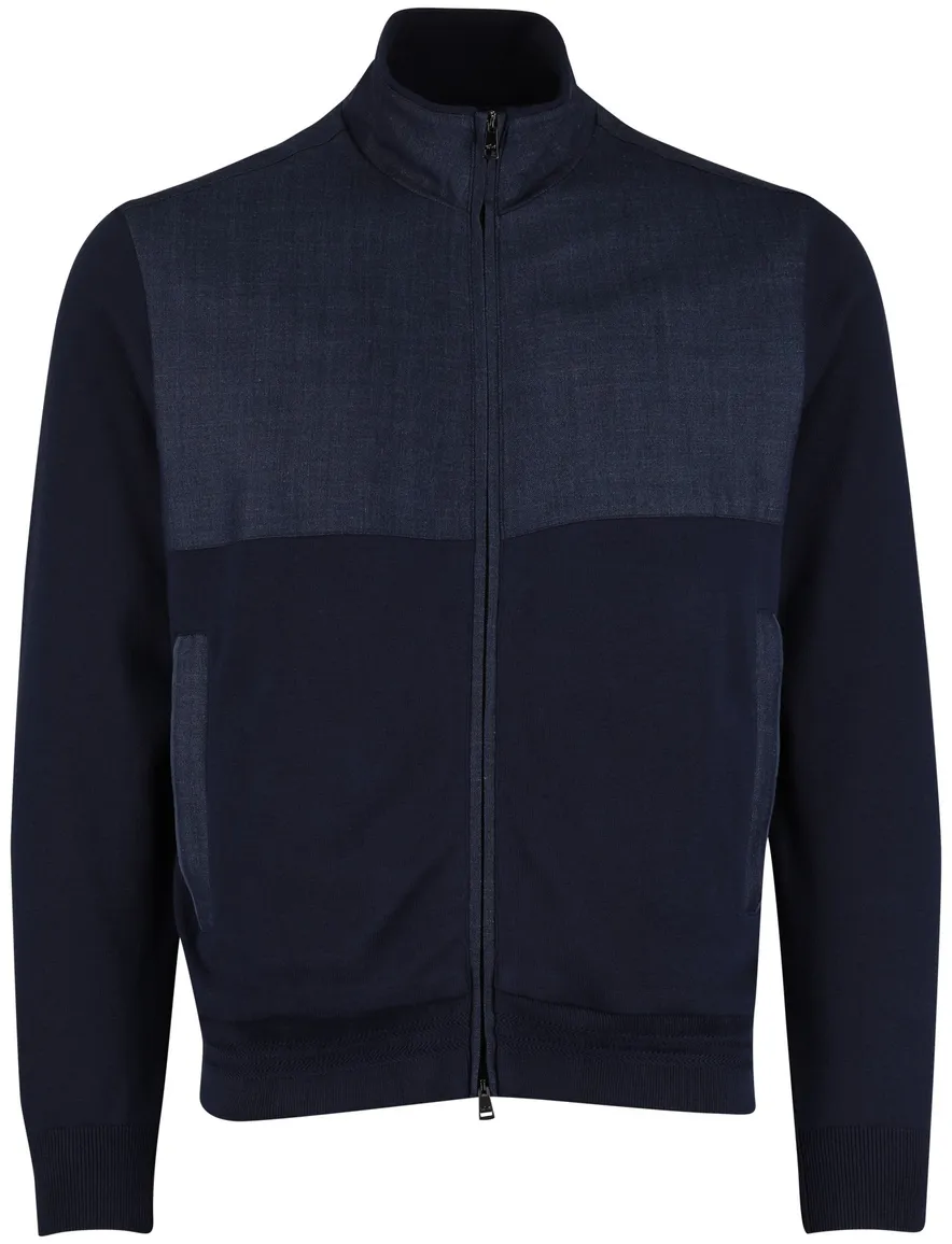 donkerblauw vest Paul & Shark normale fit