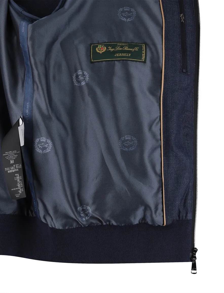 donkerblauw vest Paul & Shark normale fit