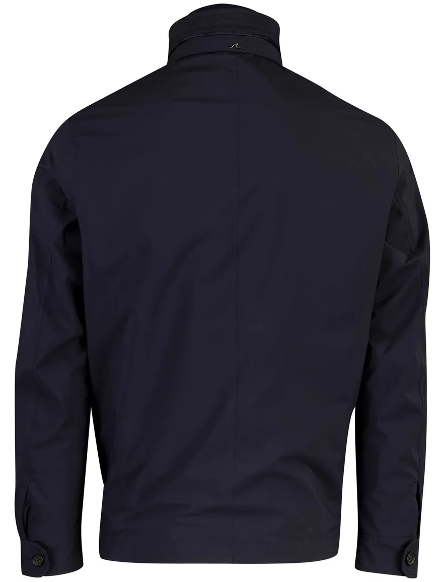 Donkerblauw tussenjas Paul & Shark normale fit afneembare capuchon