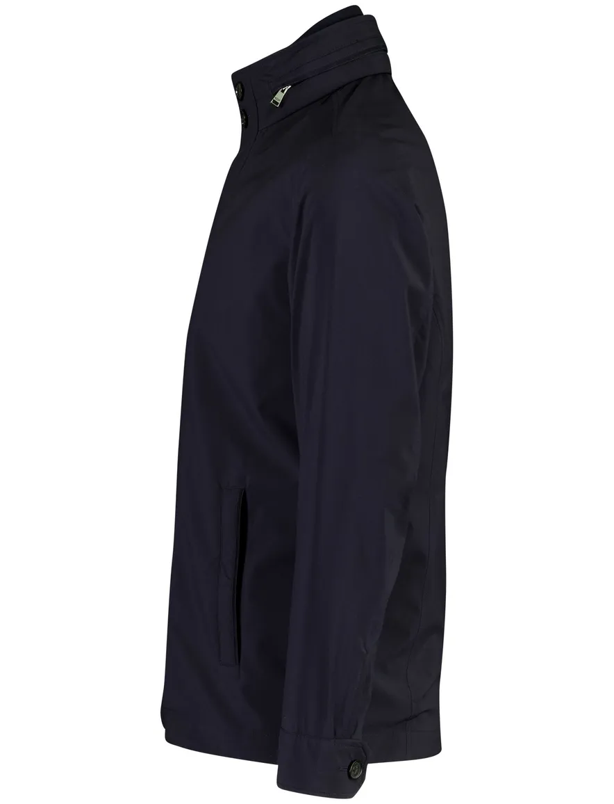 Donkerblauw tussenjas Paul & Shark normale fit afneembare capuchon