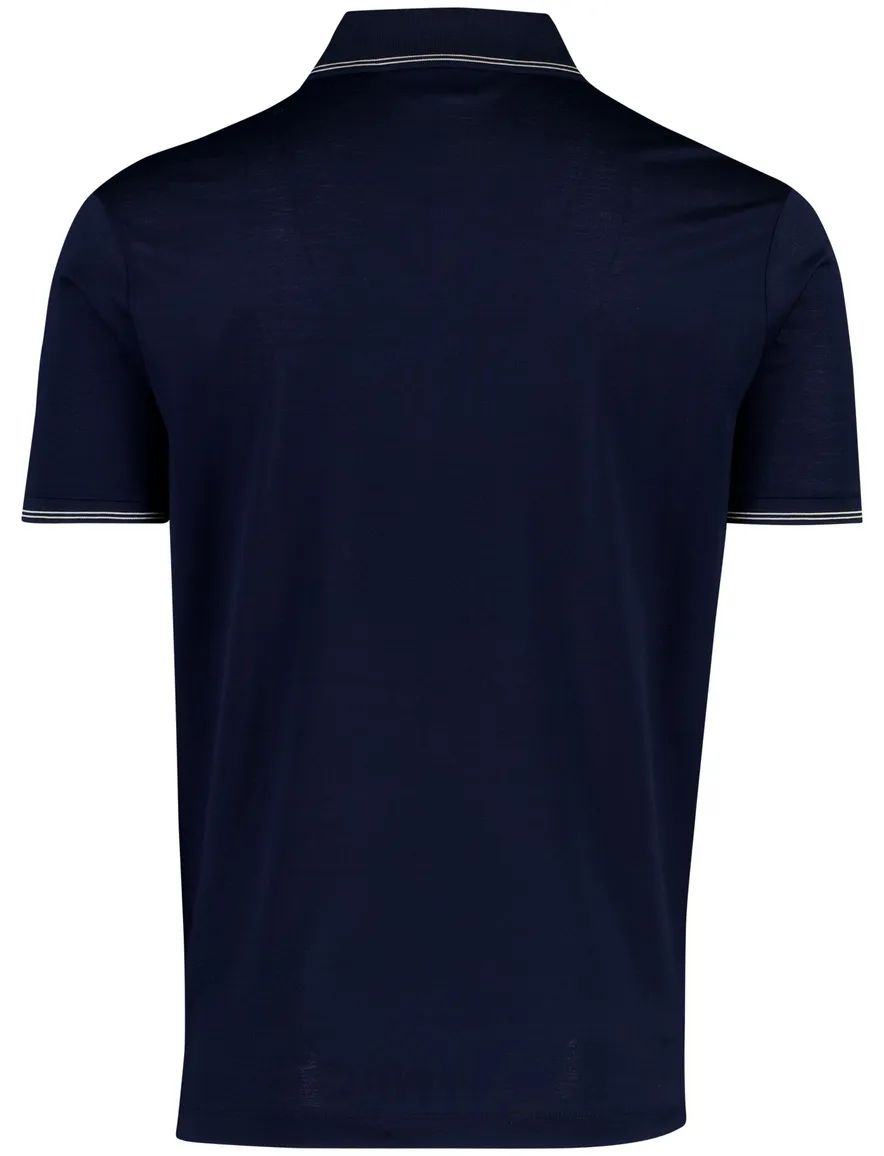 Paul & Shark poloshirt donkerblauw normale fit
