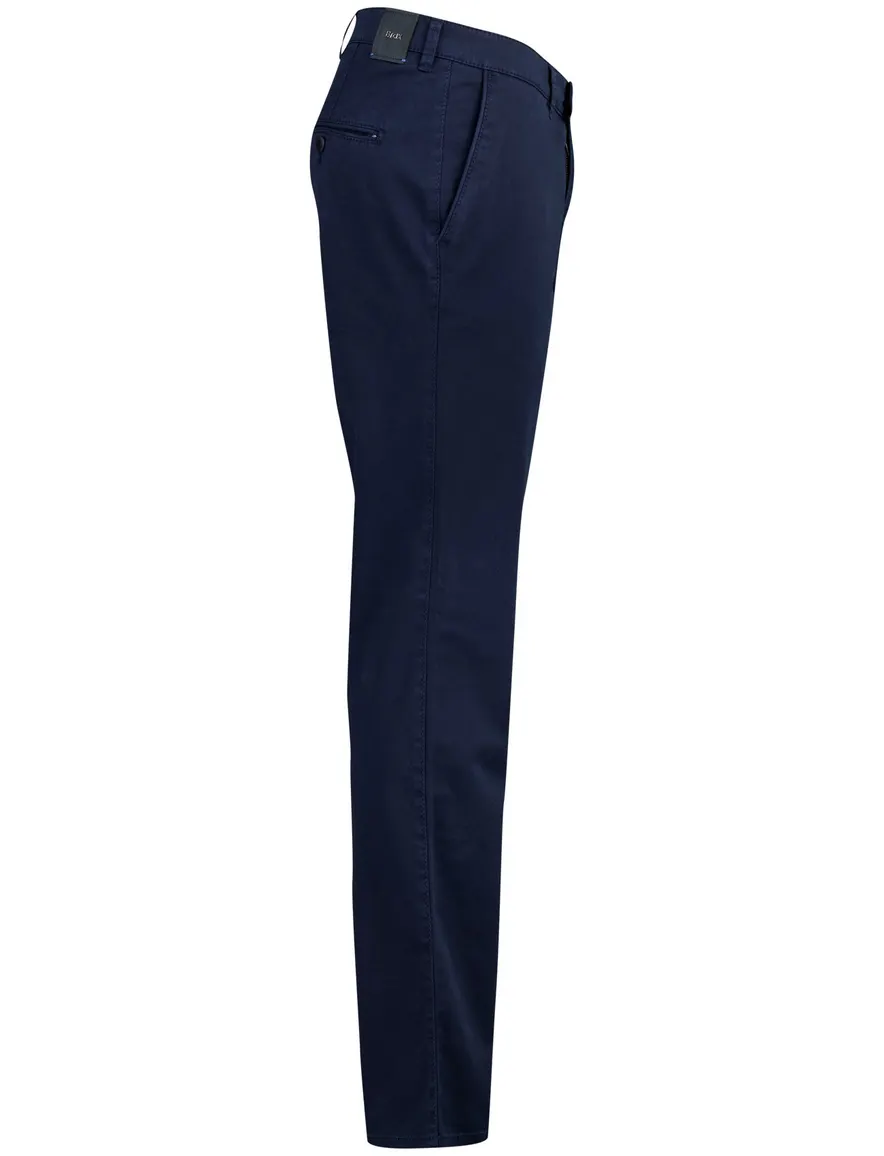 Brax Pantalon Chino donkerblauw Fabio