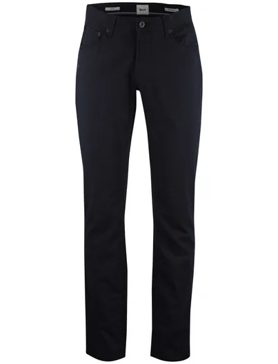 Brax donkerblauwe pantalon Brax Chuck slim fit