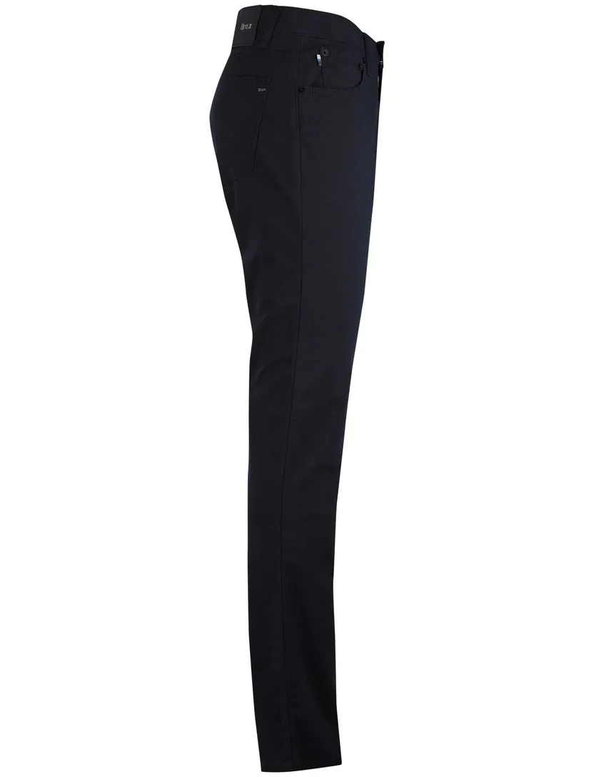 Pantalon 5-pocket donkerblauw Brax Chuck slim fit