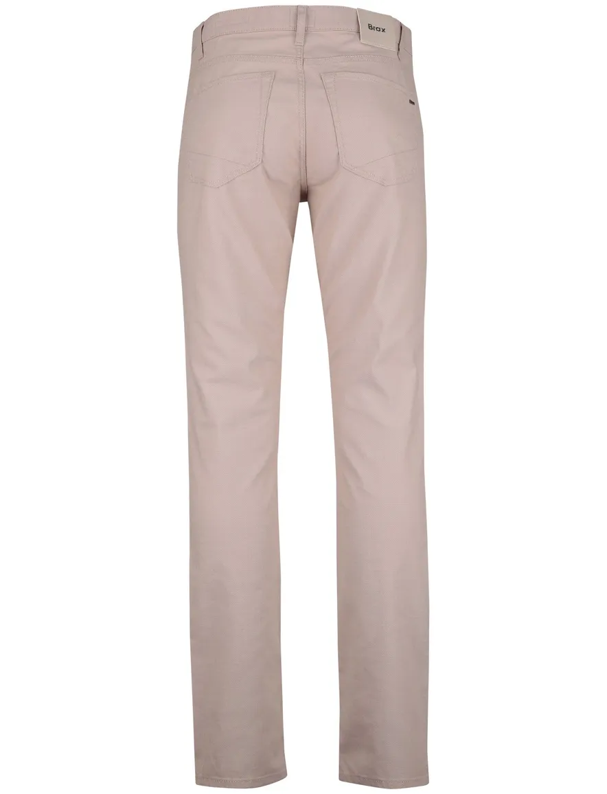 Brax pantalon Chuck beige slim fit