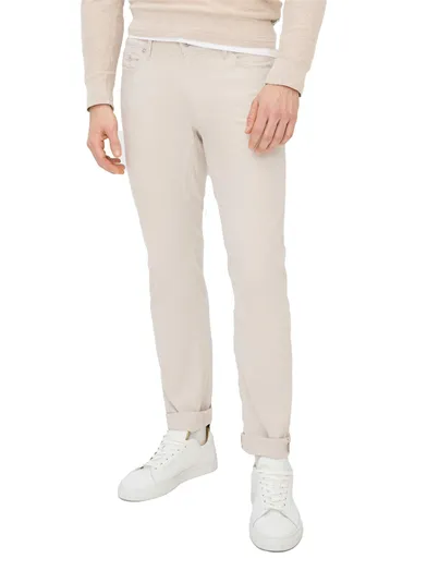 Brax Brax pantalon 5-pocket creme katoen normale fit