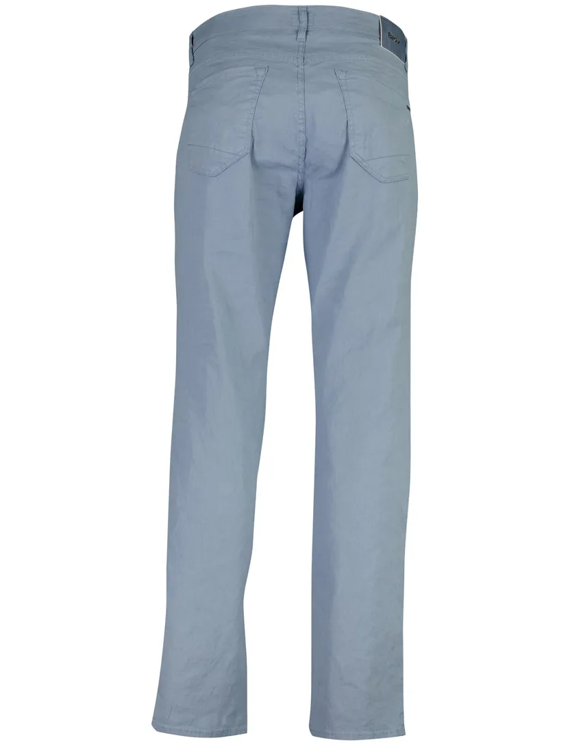 Brax Chuck broek blauw slim fit zomer