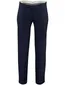 Broek Brax Fabio donkerblauw linnen wijde fit