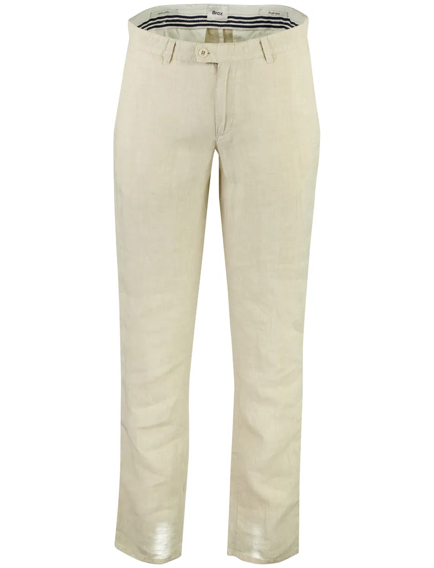 Brax Fabio Chino Beige Wijde Fit