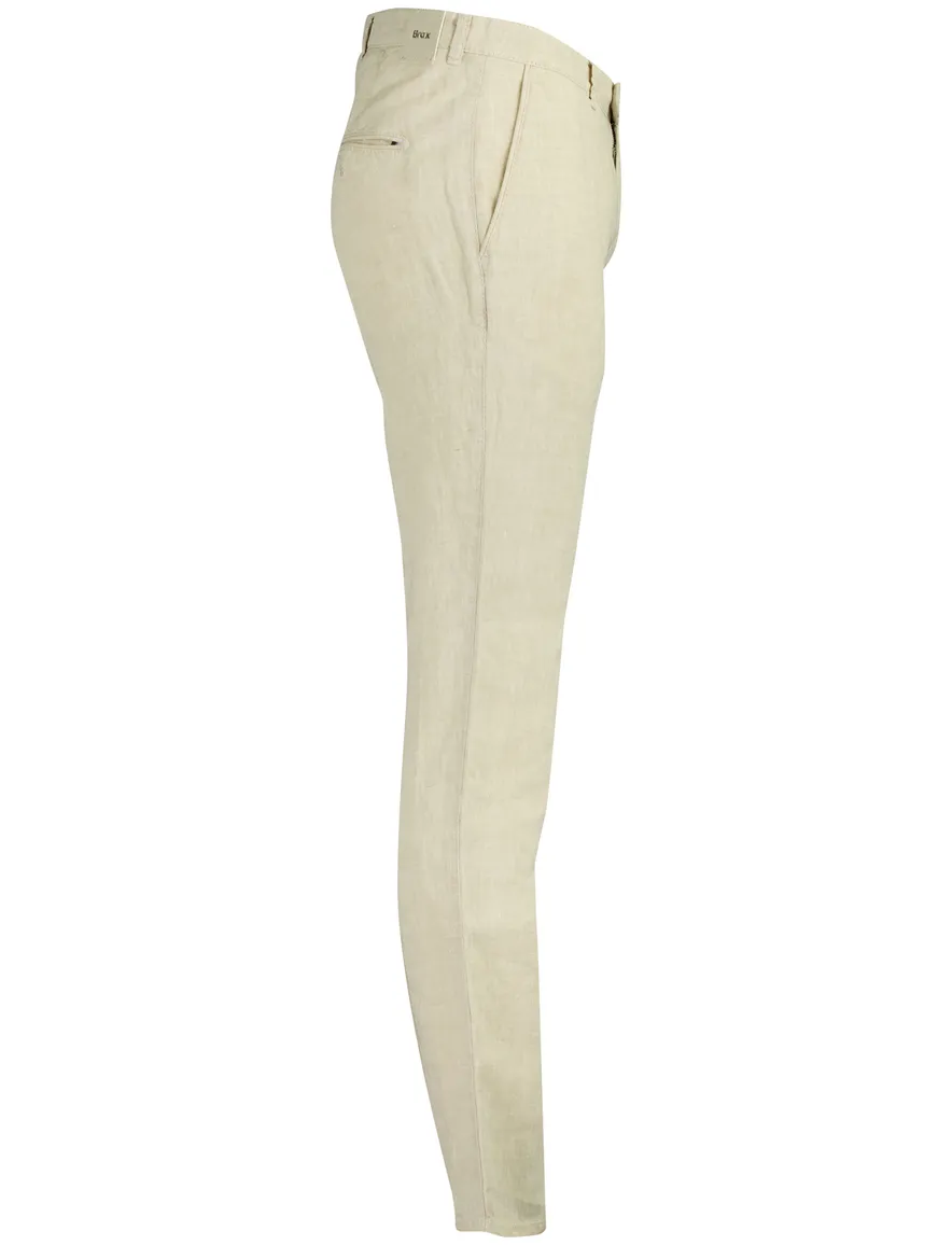 Brax Fabio Chino Beige Wijde Fit
