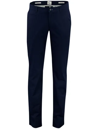 Brax Brax Fabio chino donkerblauw wijde fit katoen