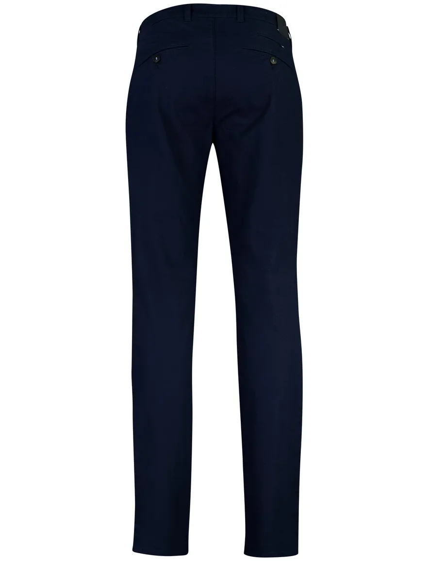 Broek Brax Fabio donkerblauw wijde fit