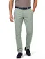 groene pantalon Brax Fabio zonder omslag flatfront model