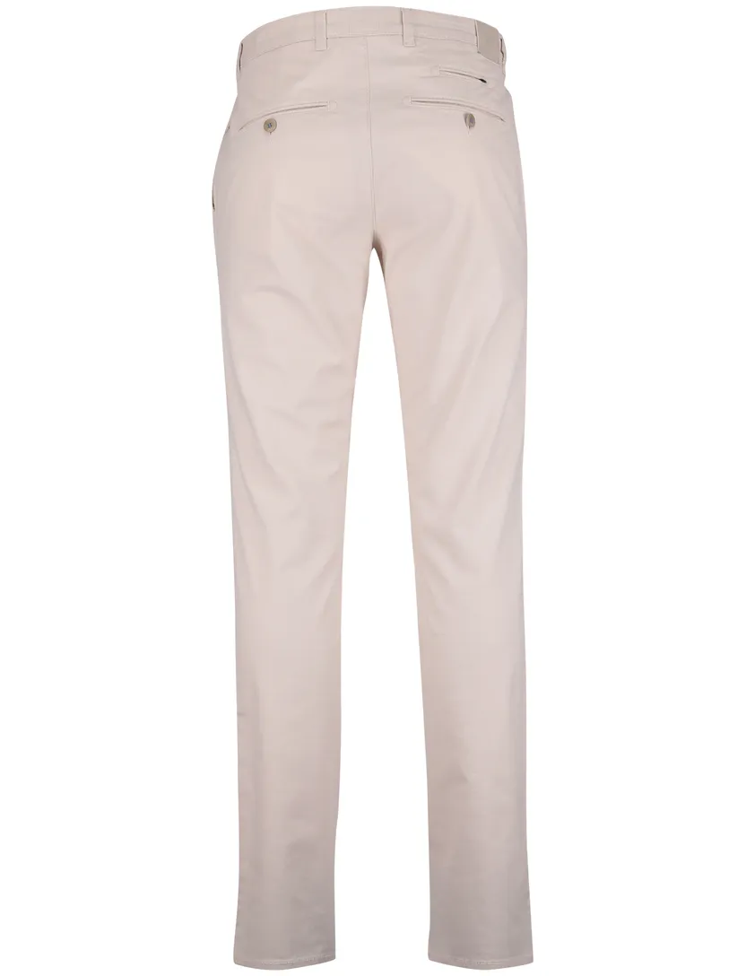 Pantalon chino Brax Fabio wijde fit beige