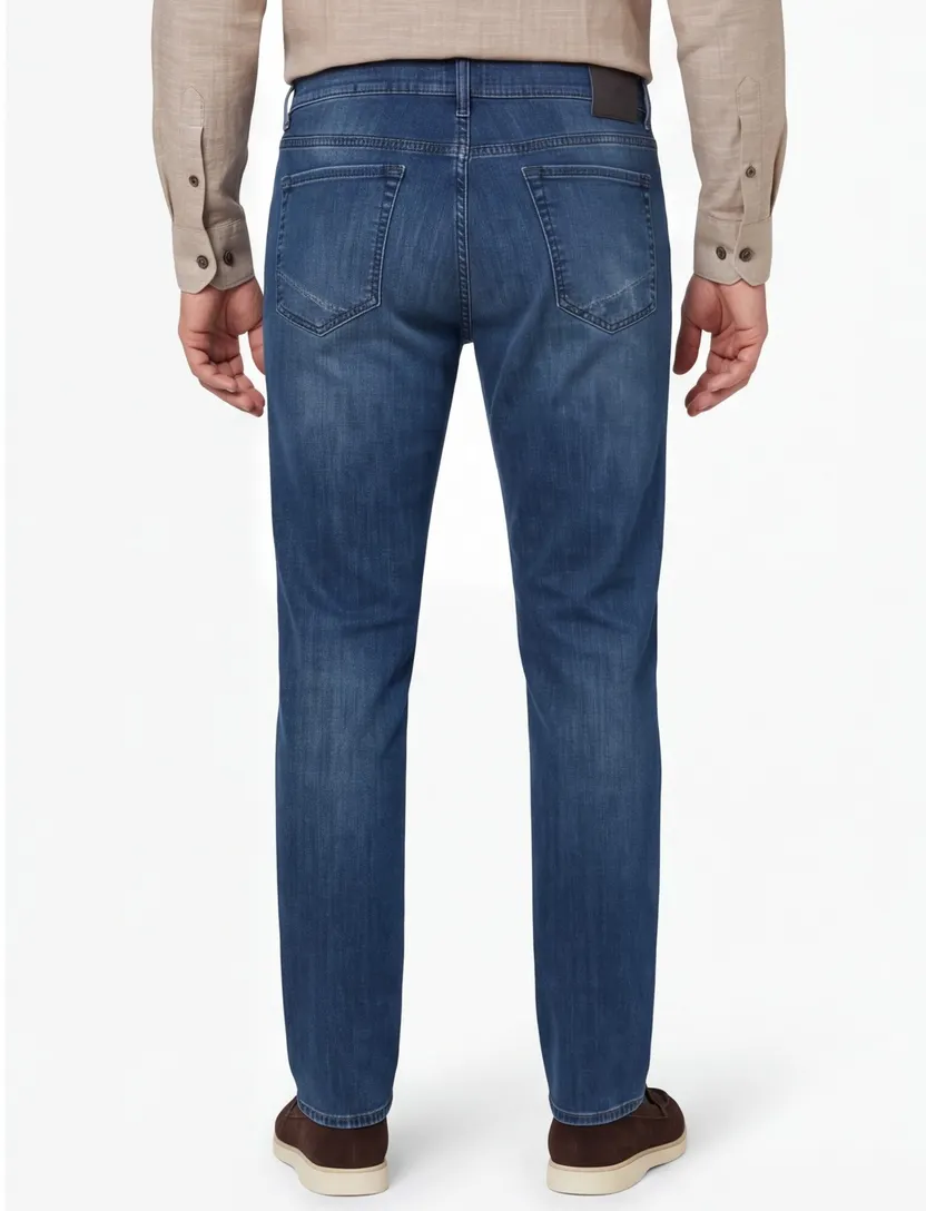 Brax jeans denim blauw normale fit