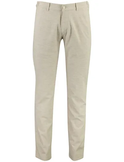 COM4 Beige North84 chino flatfront broeken