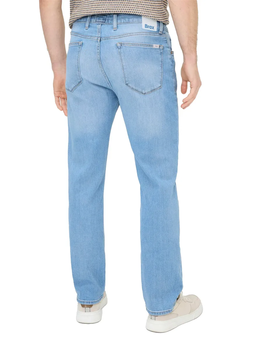 Brax jeans lichtblauw katoen effen
