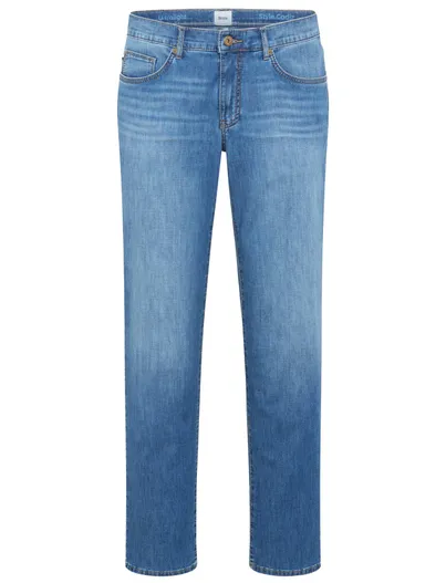 Brax brax jeans blauw denim effen