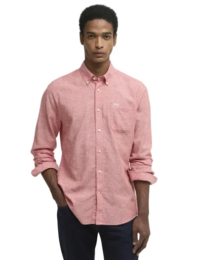 Barbour Barbour Regular Fit overhemd rood gemeleerd