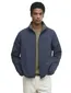 zomerjas Barbour donkerblauw reversible geruit waterafstotend