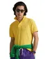 geel poloshirt Ralph Lauren slim fit 100% katoen