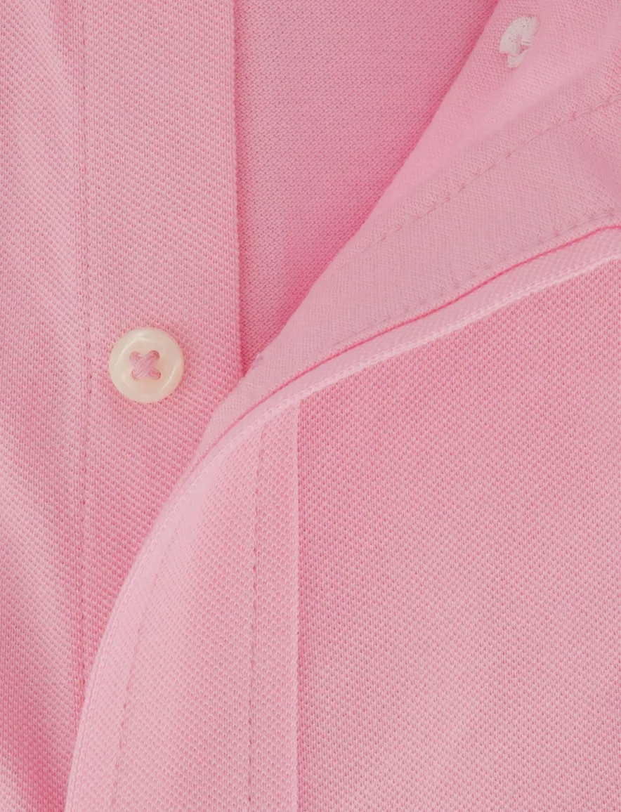roze overhemd Polo Ralph Lauren button down boord