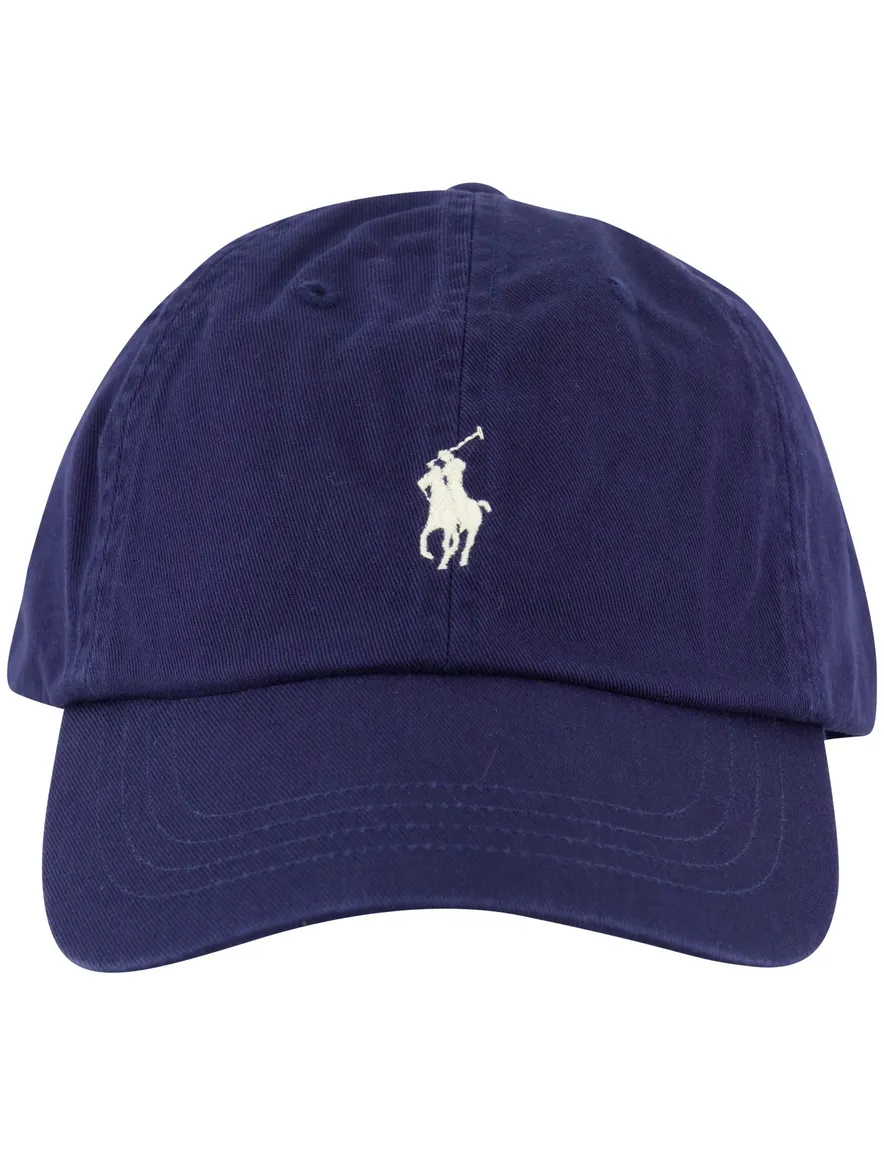 Polo Ralph Lauren Caps donkerblauw wit logo