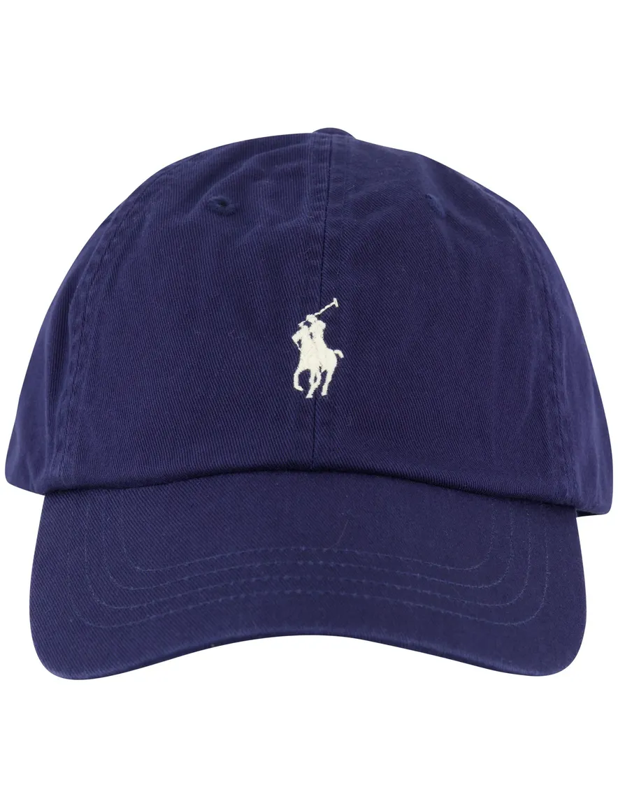 Polo Ralph Lauren Caps donkerblauw wit logo