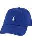 cap kobaltblauw 100% katoen Polo Ralph Lauren met wit logo