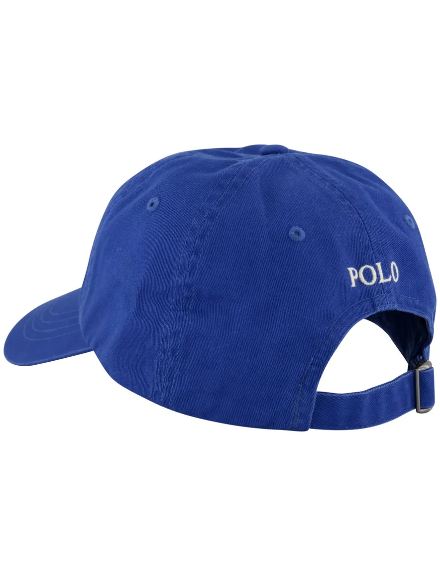 Polo Ralph Lauren Caps blauw wit logo