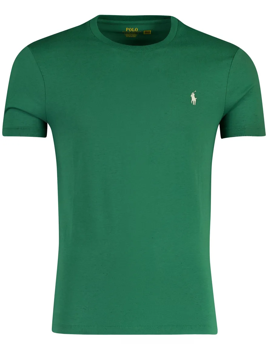 Groen Polo Ralph Lauren Custom Slim Fit t-shirt