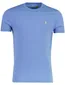 Polo Ralph Lauren Custom Slim Fit blauw t-shirt