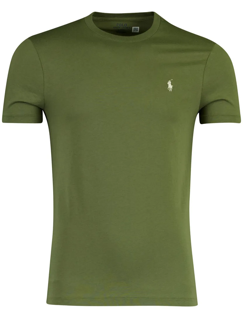 Groen Polo Ralph Lauren Custom Slim Fit t-shirt
