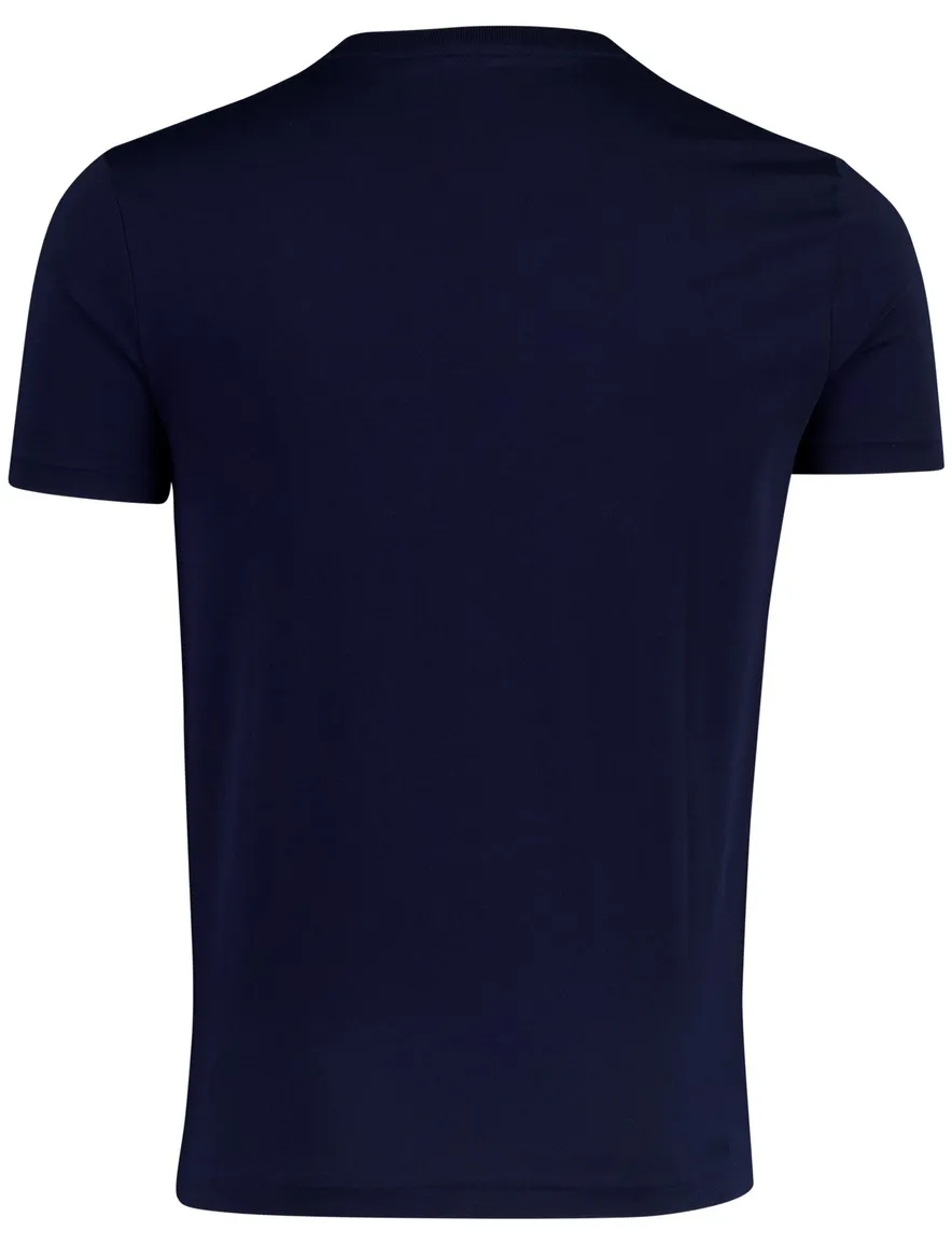 Polo Ralph Lauren Custom Slim Fit t-shirt donkerblauw