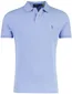 Lichtblauw poloshirt Ralph Lauren normale fit