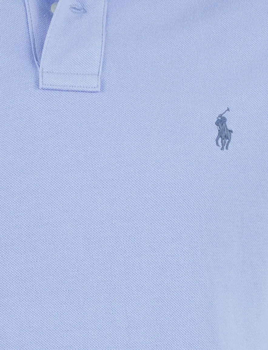 Polo Ralph Lauren poloshirt lichtblauw 2 knopen