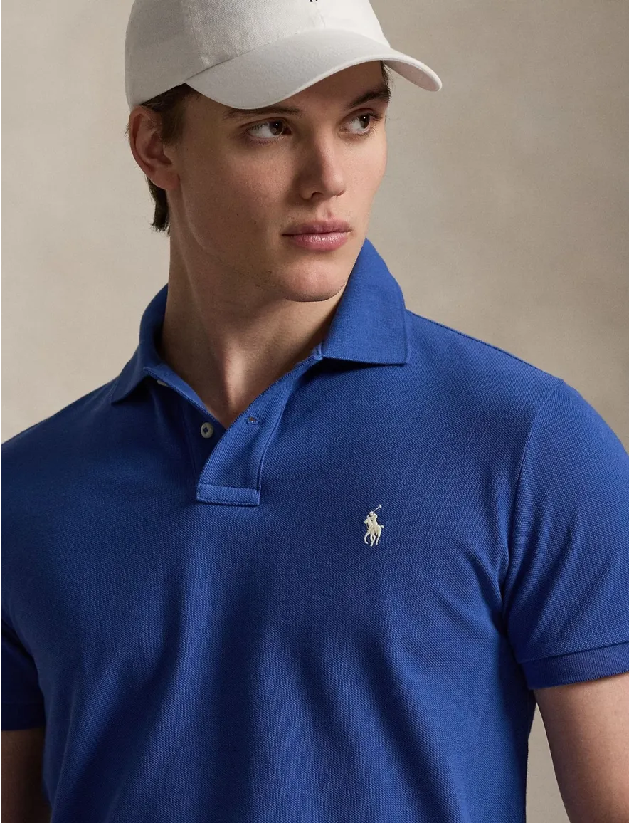 Polo Ralph Lauren polo blauw effen