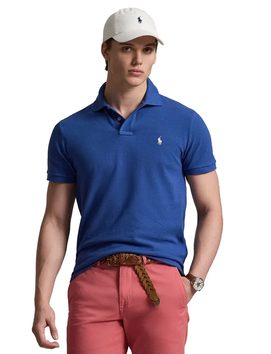 Polo Ralph Lauren donkerblauw poloshirt met wit paardje