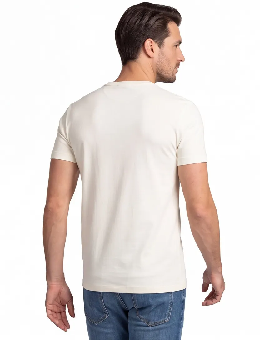 Beige Polo Ralph Lauren Custom Slim Fit