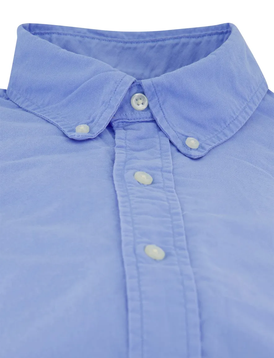 Polo Ralph Lauren overhemd blauw custom fit