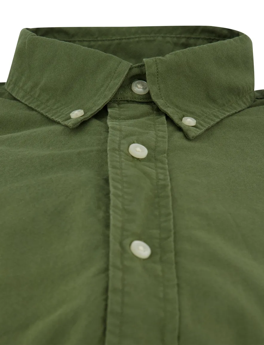 donkergroen overhemd Polo Ralph Lauren custom fit