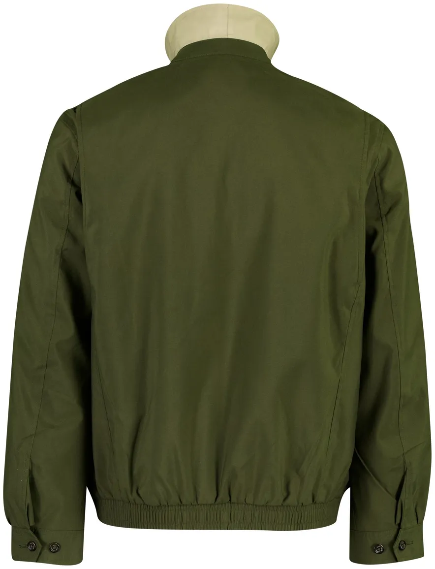 Groene zomerjas Polo Ralph Lauren kort met rits
